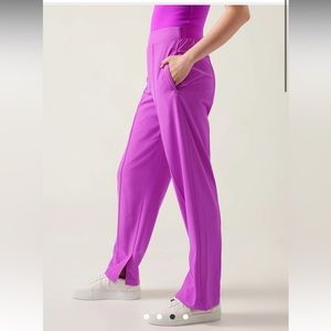 Athleta Brooklyn Heights Pant in Jazzy purple size 10